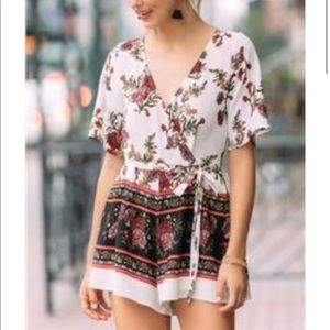 Floral romper